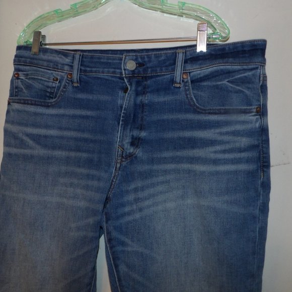 American Eagle Men's Original Straight Leg Jeans Sz 36 X 30 - Picture 2 of 8